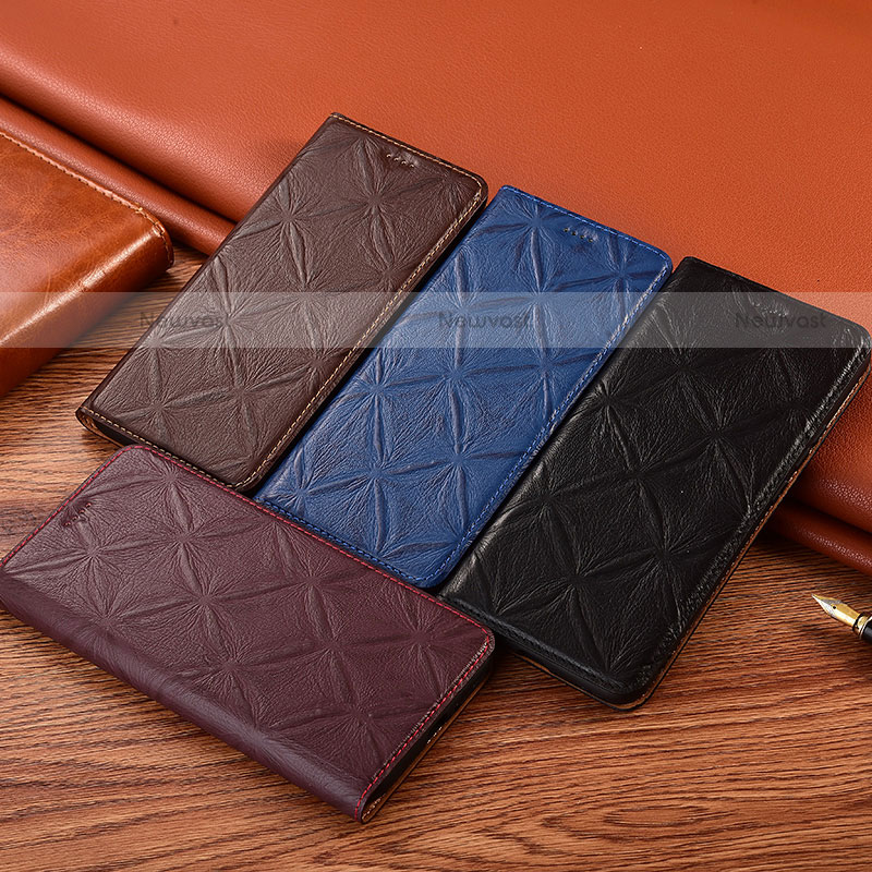 Leather Case Stands Flip Cover Holder H15P for Motorola Moto Edge X30 5G