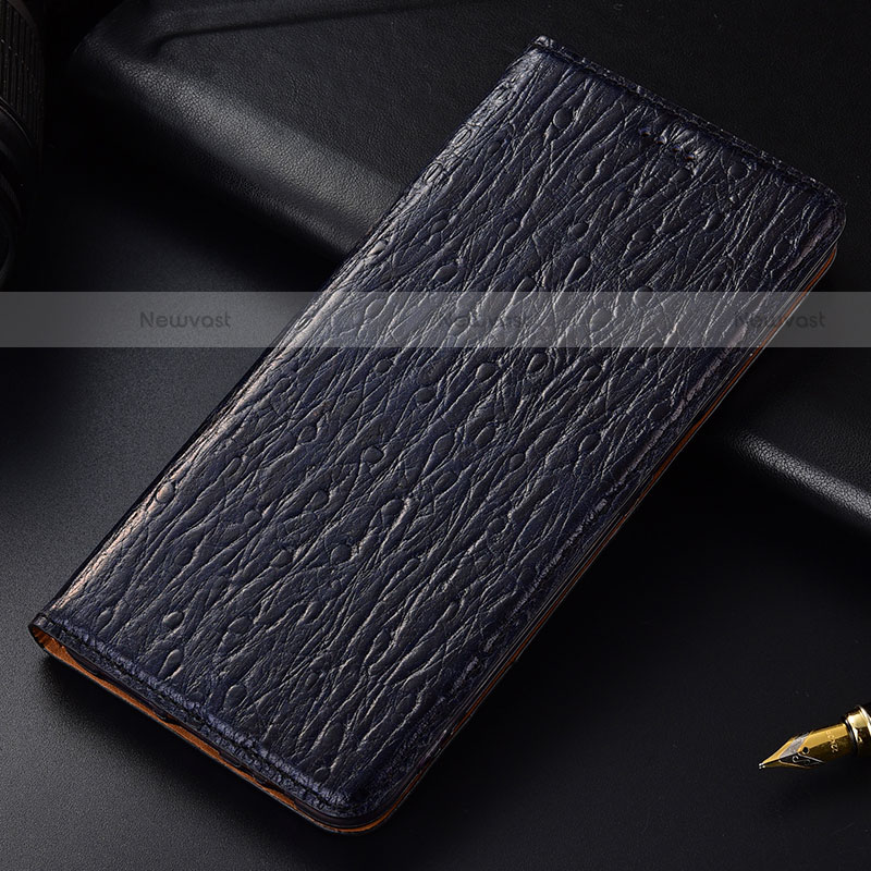 Leather Case Stands Flip Cover Holder H15P for Motorola Moto G10