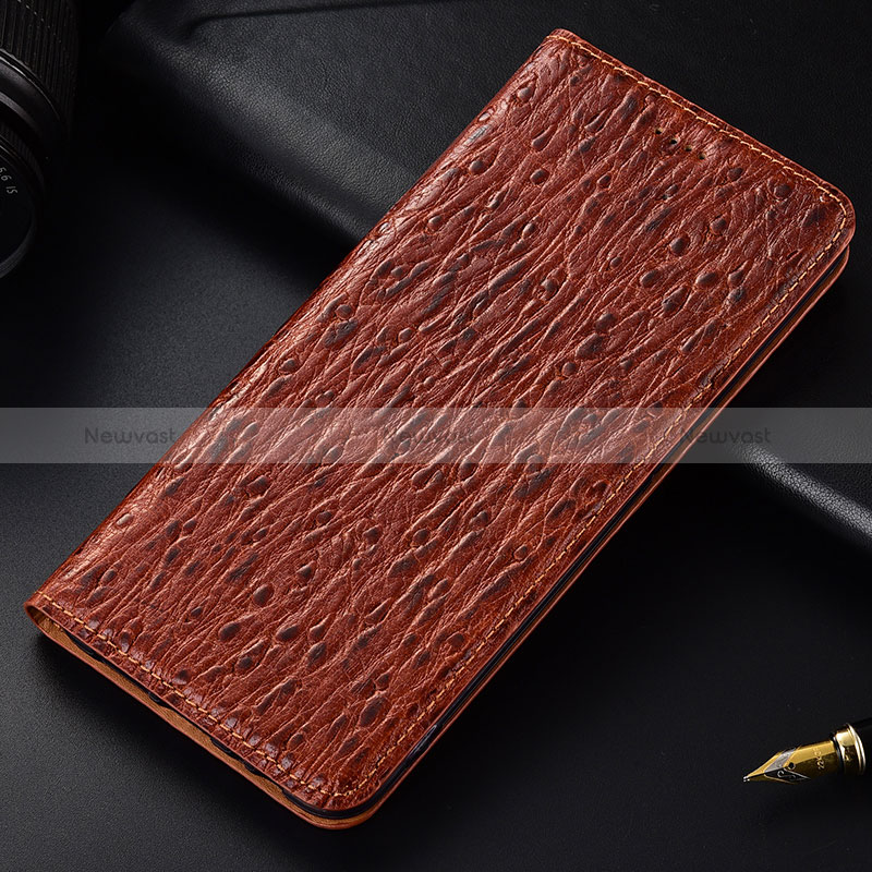 Leather Case Stands Flip Cover Holder H15P for Samsung Galaxy A20e