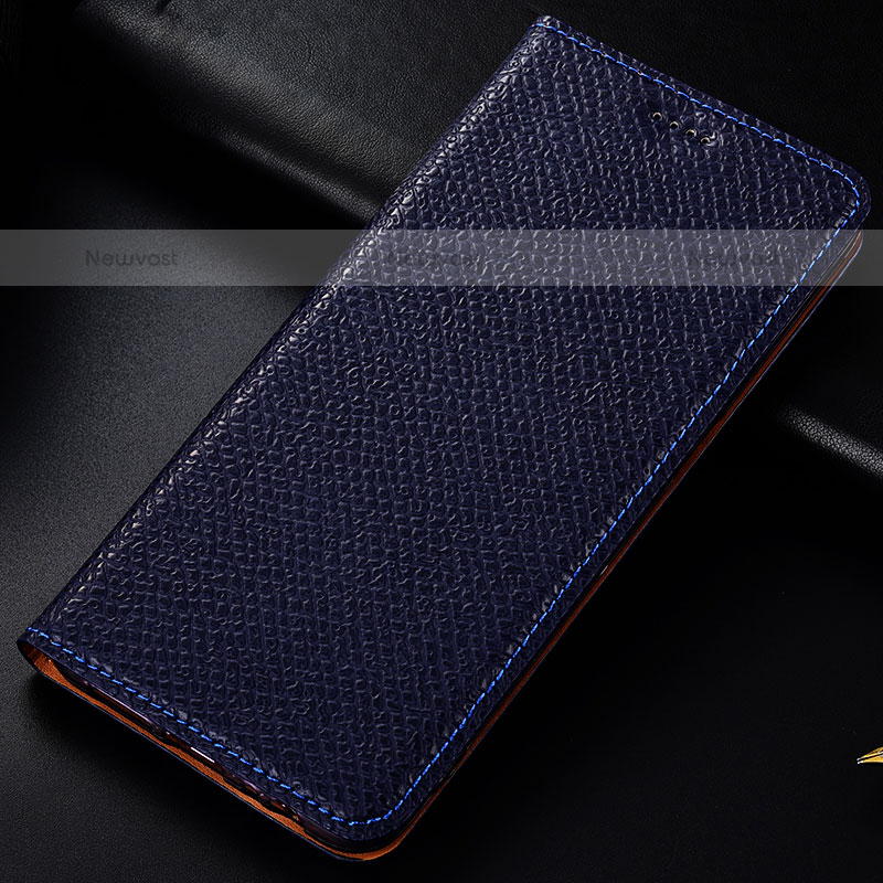 Leather Case Stands Flip Cover Holder H15P for Samsung Galaxy A23 5G