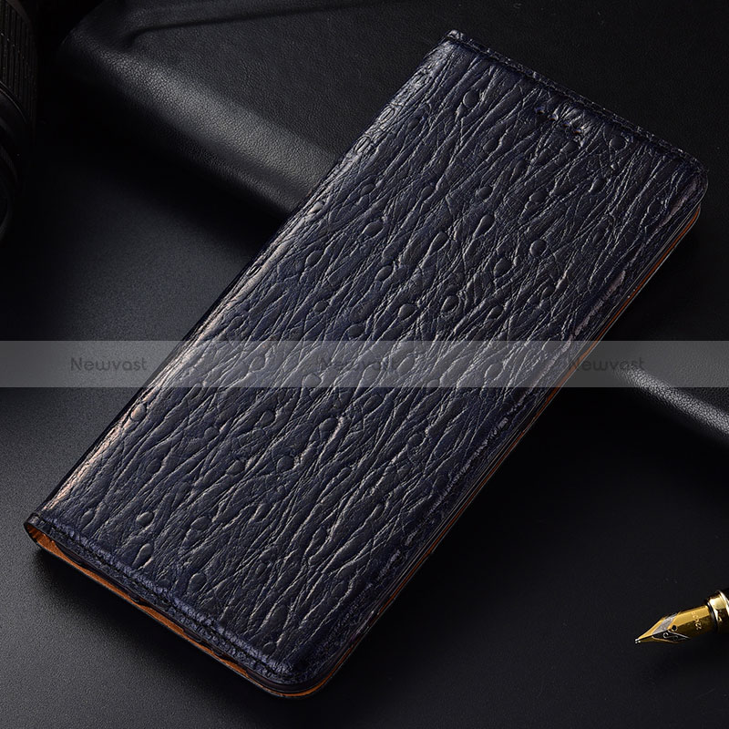 Leather Case Stands Flip Cover Holder H15P for Samsung Galaxy A50