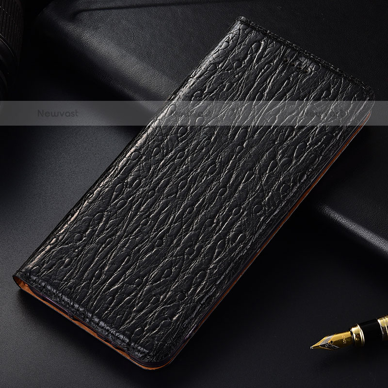 Leather Case Stands Flip Cover Holder H15P for Samsung Galaxy A51 4G