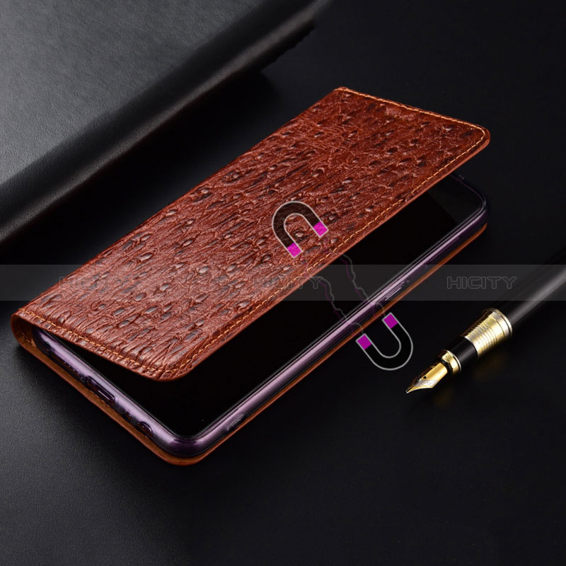 Leather Case Stands Flip Cover Holder H15P for Samsung Galaxy F62 5G