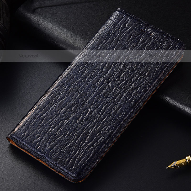 Leather Case Stands Flip Cover Holder H15P for Samsung Galaxy M10