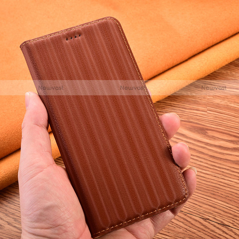 Leather Case Stands Flip Cover Holder H16P for Motorola Moto Edge 30 Pro 5G