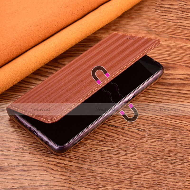 Leather Case Stands Flip Cover Holder H16P for Motorola Moto Edge S30 Pro 5G