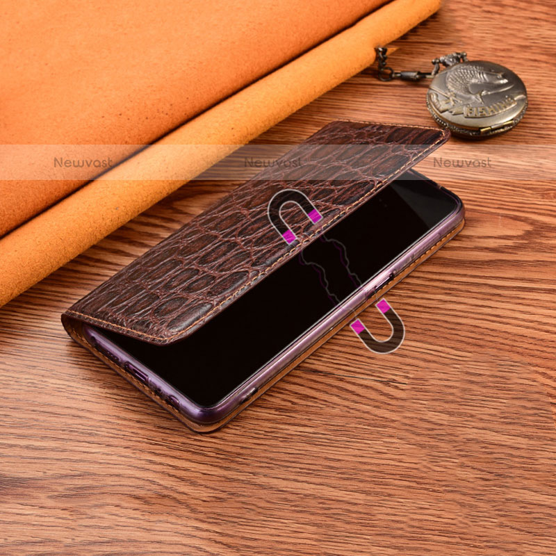 Leather Case Stands Flip Cover Holder H16P for Samsung Galaxy S20 Ultra