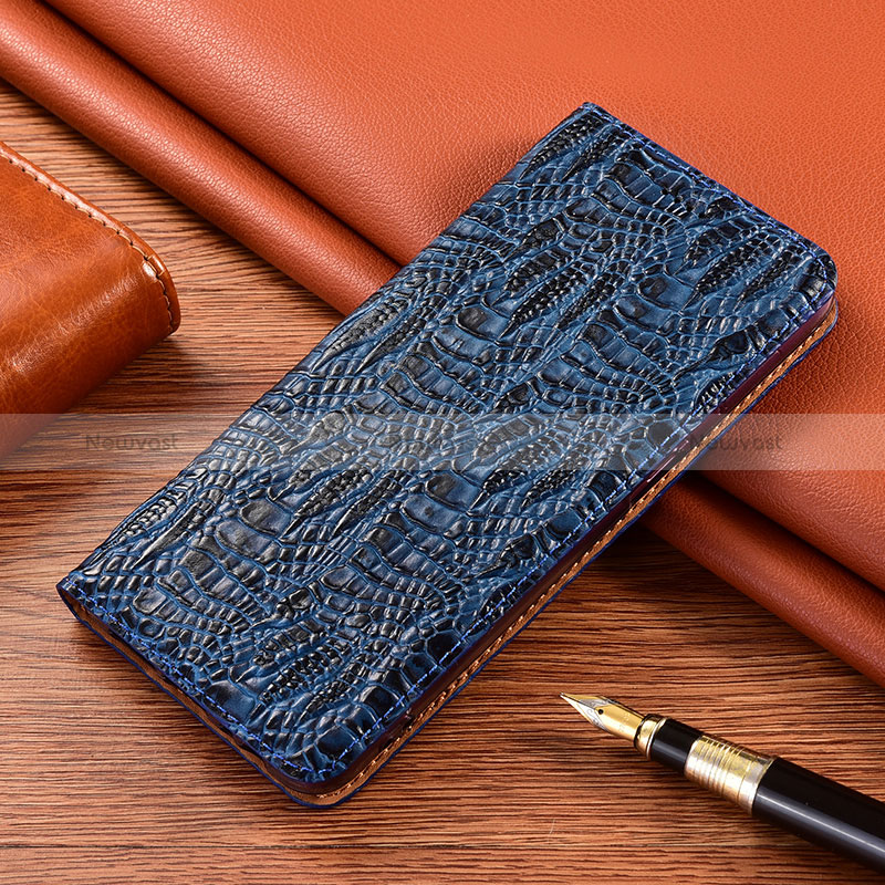 Leather Case Stands Flip Cover Holder H17P for Samsung Galaxy A30