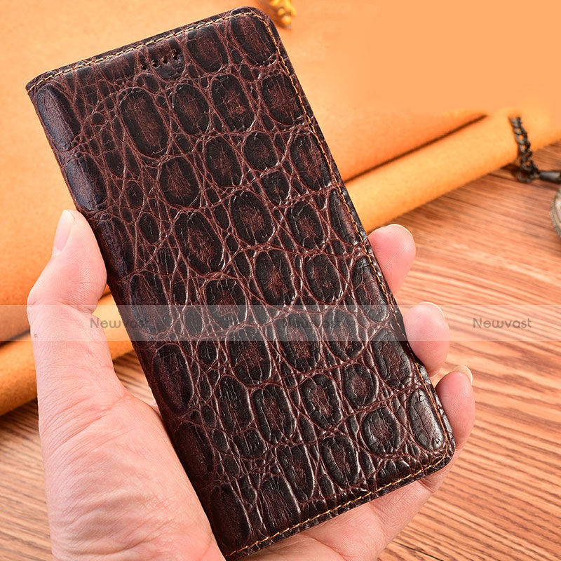 Leather Case Stands Flip Cover Holder H18P for Motorola Moto Edge S30 Pro 5G