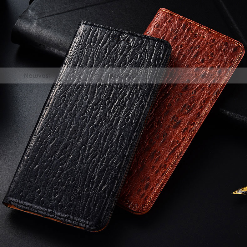 Leather Case Stands Flip Cover Holder H18P for Samsung Galaxy A11