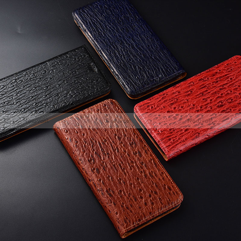 Leather Case Stands Flip Cover Holder H18P for Samsung Galaxy A90 5G