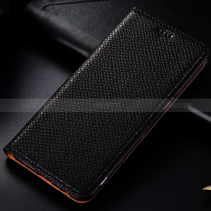 Leather Case Stands Flip Cover Holder H18P for Samsung Galaxy F62 5G