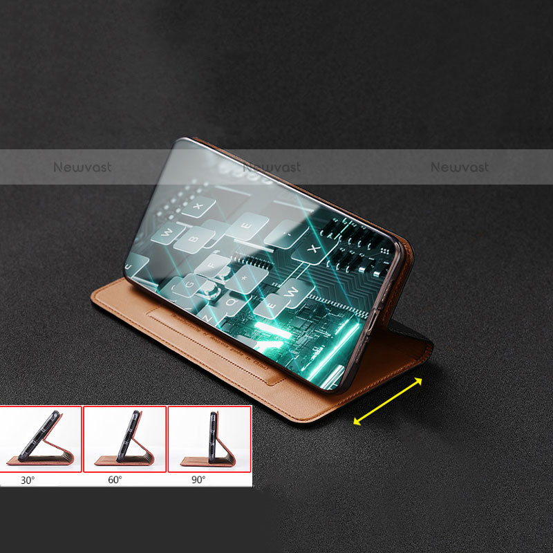 Leather Case Stands Flip Cover Holder H18P for Samsung Galaxy Note 10 Lite