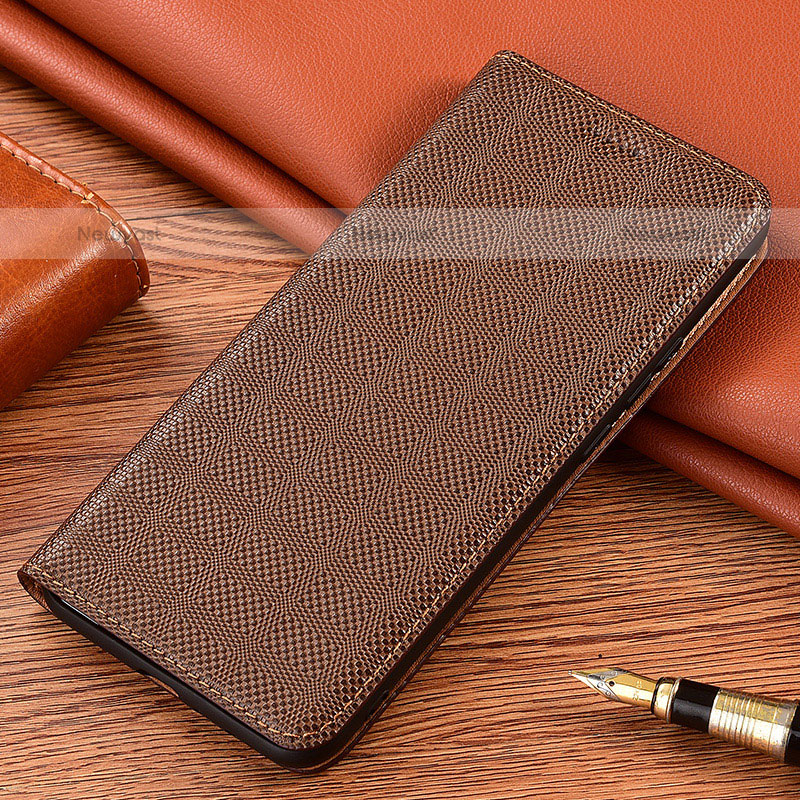 Leather Case Stands Flip Cover Holder H20P for Oppo A53