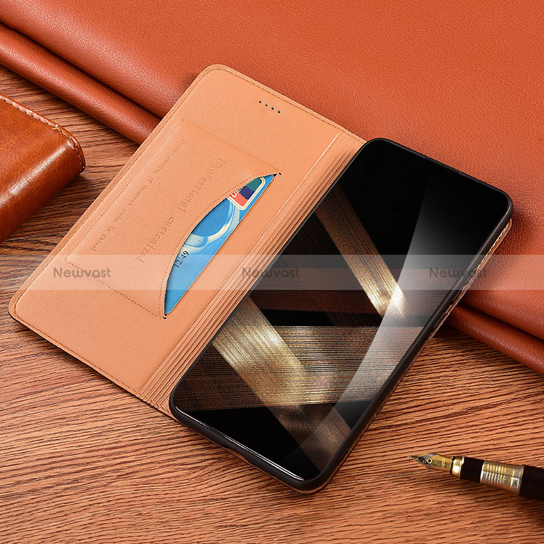 Leather Case Stands Flip Cover Holder H20P for Oppo Find X6 5G