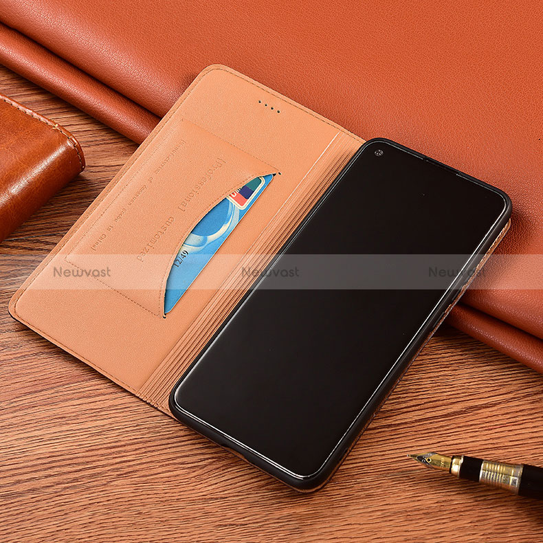 Leather Case Stands Flip Cover Holder H20P for Oppo Reno8 5G