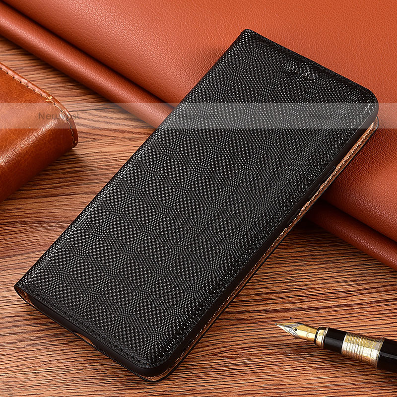 Leather Case Stands Flip Cover Holder H20P for Samsung Galaxy M53 5G