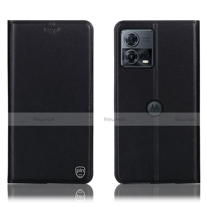 Leather Case Stands Flip Cover Holder H21P for Motorola Moto Edge S30 Pro 5G