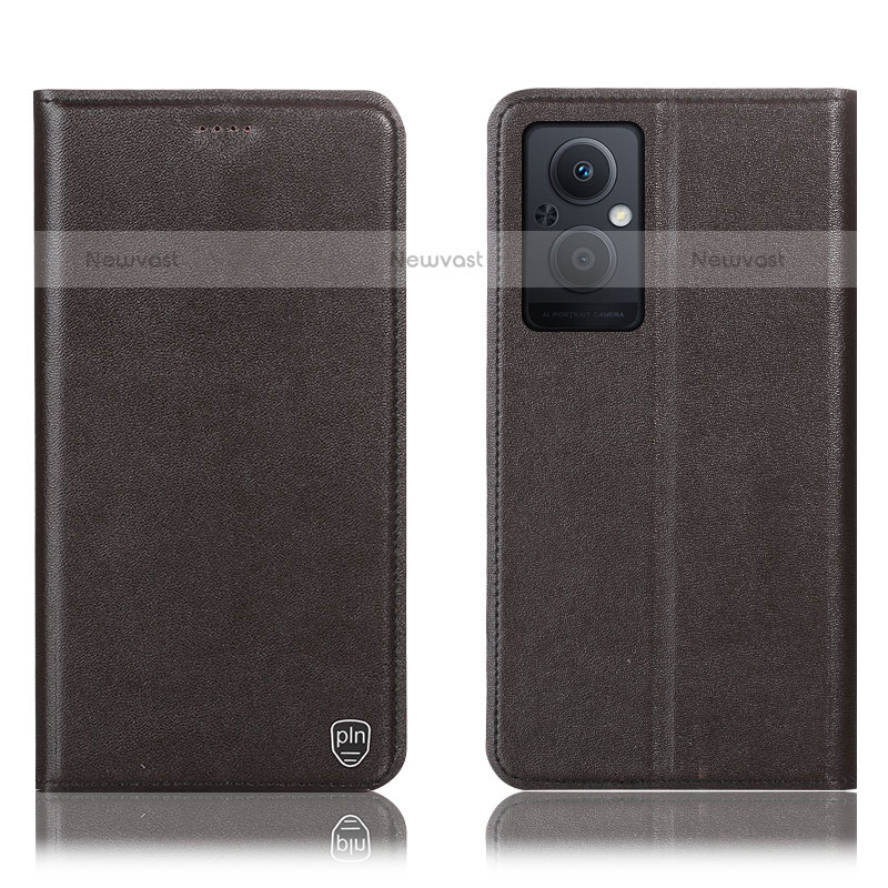 Leather Case Stands Flip Cover Holder H21P for OnePlus Nord N20 5G