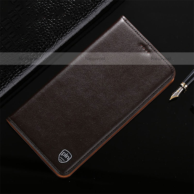 Leather Case Stands Flip Cover Holder H21P for Samsung Galaxy A11