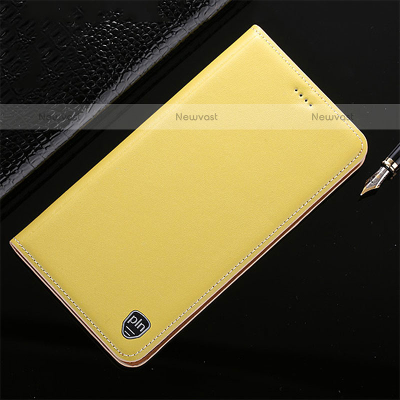 Leather Case Stands Flip Cover Holder H21P for Samsung Galaxy A12