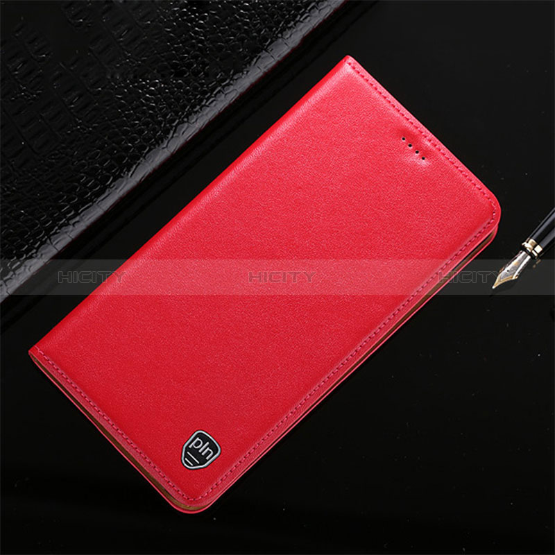 Leather Case Stands Flip Cover Holder H21P for Samsung Galaxy F23 5G