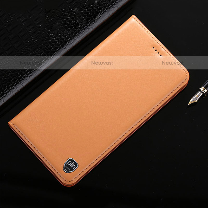 Leather Case Stands Flip Cover Holder H21P for Samsung Galaxy M40