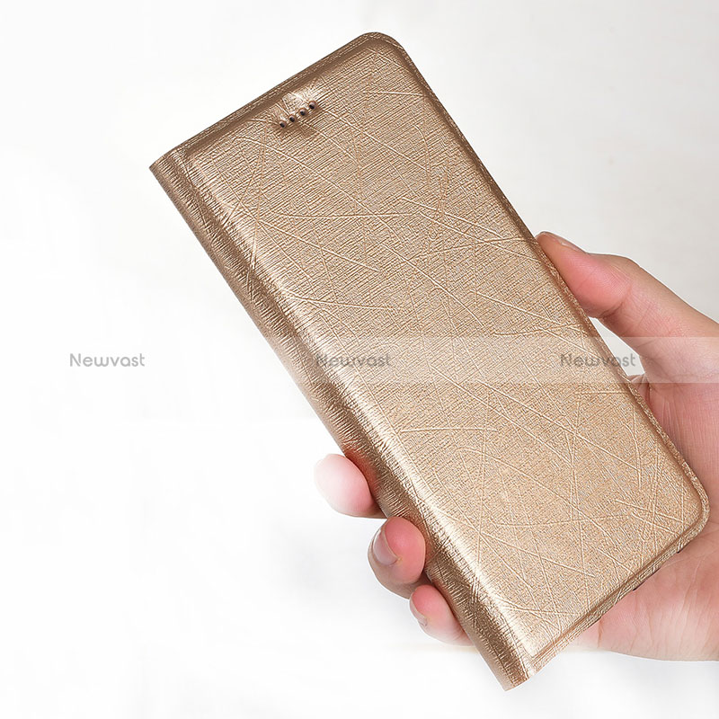 Leather Case Stands Flip Cover Holder H22P for Huawei P60