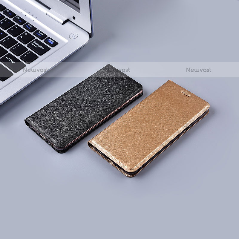 Leather Case Stands Flip Cover Holder H22P for Samsung Galaxy M51