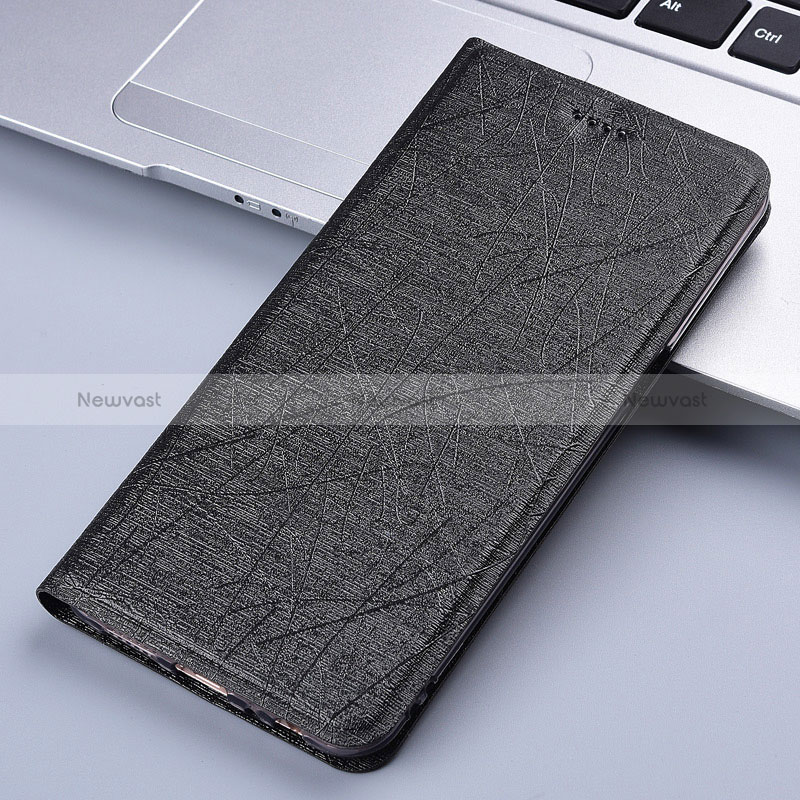 Leather Case Stands Flip Cover Holder H22P for Xiaomi Redmi 10 Prime Plus 5G