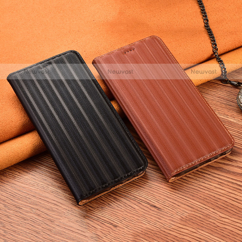 Leather Case Stands Flip Cover Holder H23P for Oppo A53