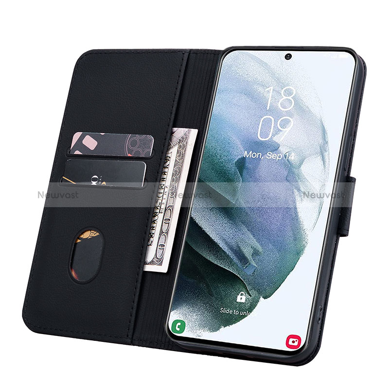 Leather Case Stands Flip Cover Holder HF1 for Xiaomi Redmi Note 11 Pro 4G