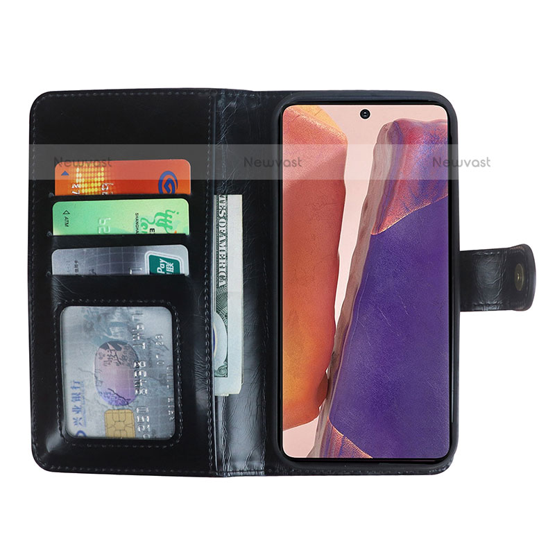 Leather Case Stands Flip Cover Holder JDK for Samsung Galaxy Note 20 5G