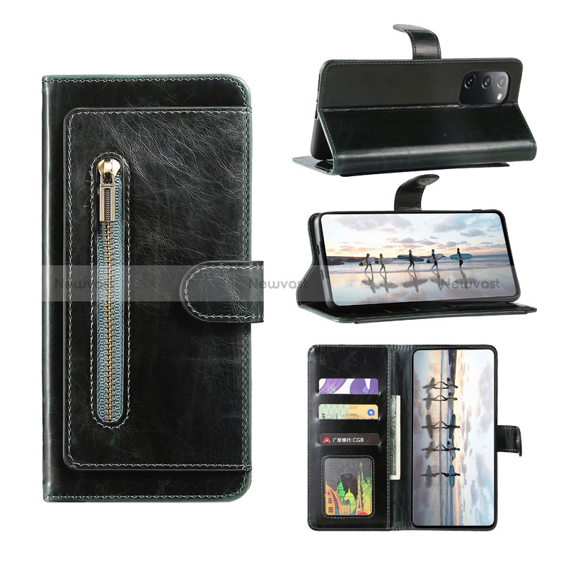 Leather Case Stands Flip Cover Holder JDK for Samsung Galaxy S20 FE (2022) 5G