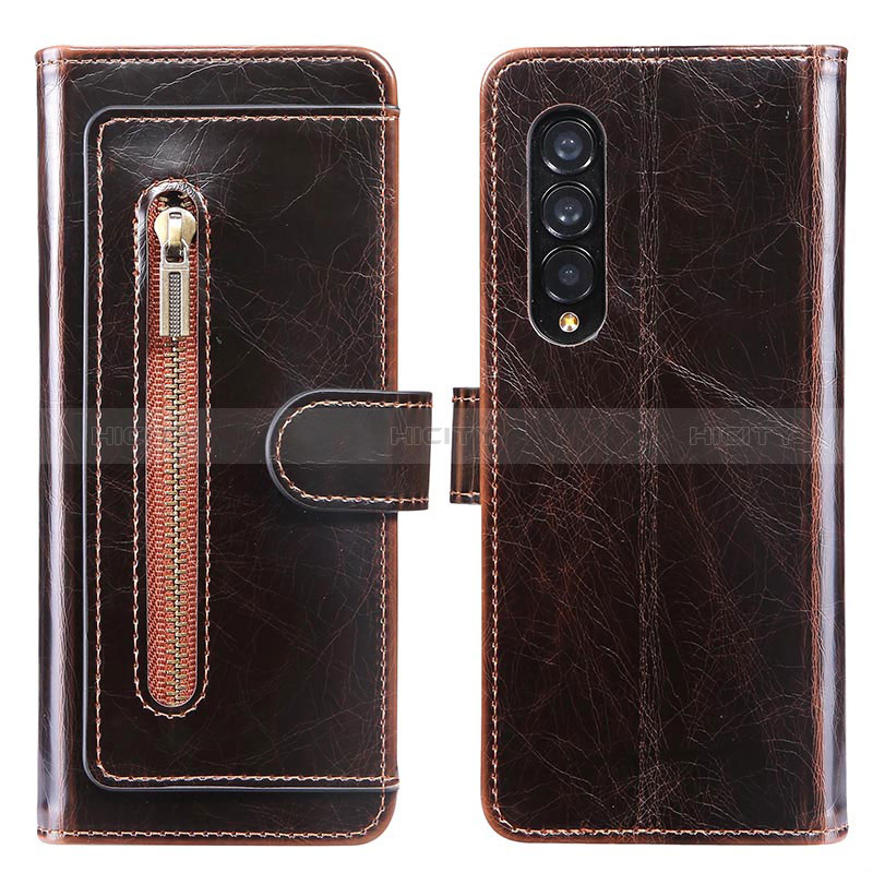 Leather Case Stands Flip Cover Holder JDK for Samsung Galaxy Z Fold4 5G