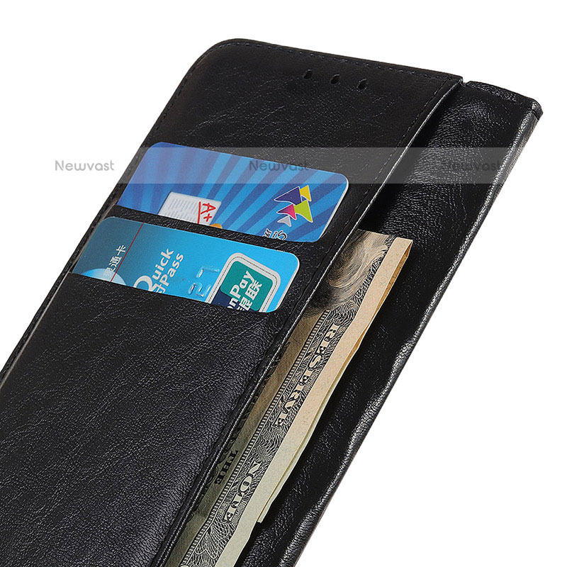 Leather Case Stands Flip Cover Holder K01Z for OnePlus Nord N200 5G