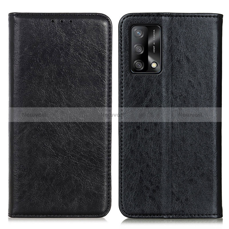 Leather Case Stands Flip Cover Holder K01Z for Oppo A95 4G