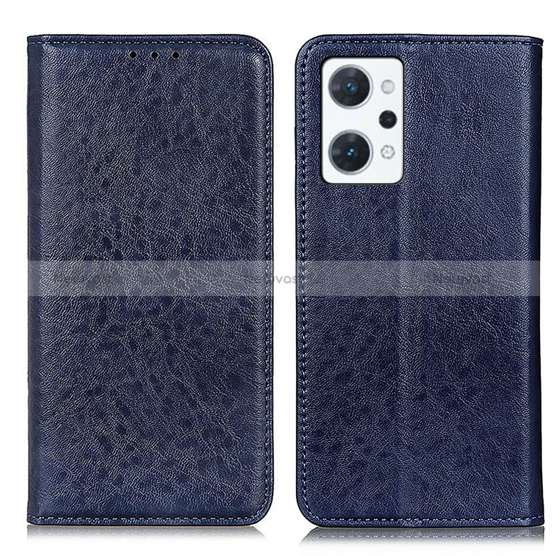 Leather Case Stands Flip Cover Holder K01Z for Oppo Reno7 A