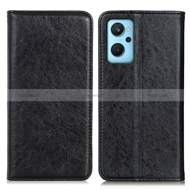 Leather Case Stands Flip Cover Holder K01Z for Realme 9i 4G