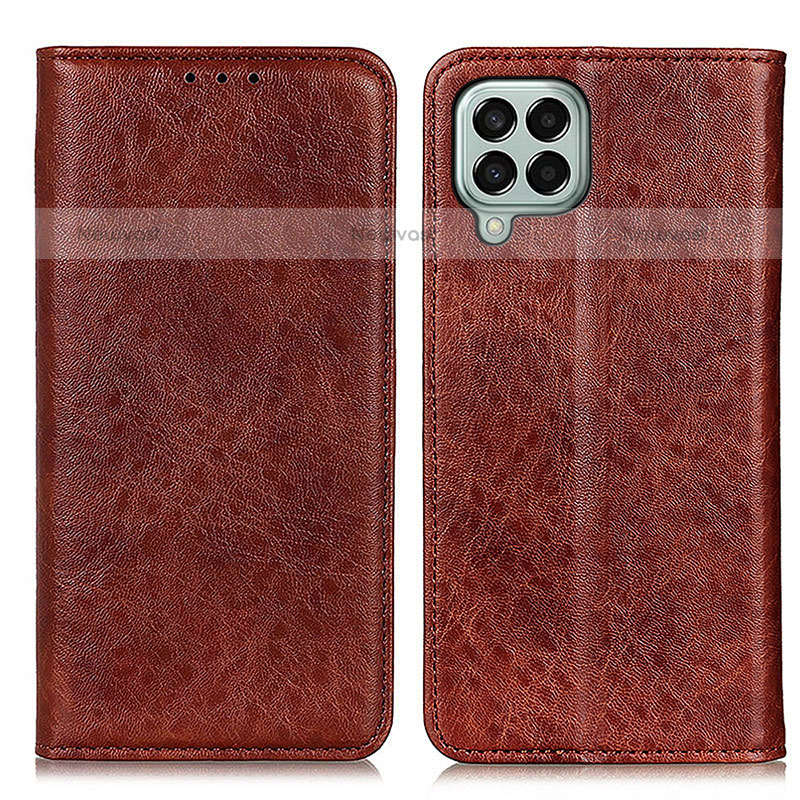 Leather Case Stands Flip Cover Holder K01Z for Samsung Galaxy M33 5G