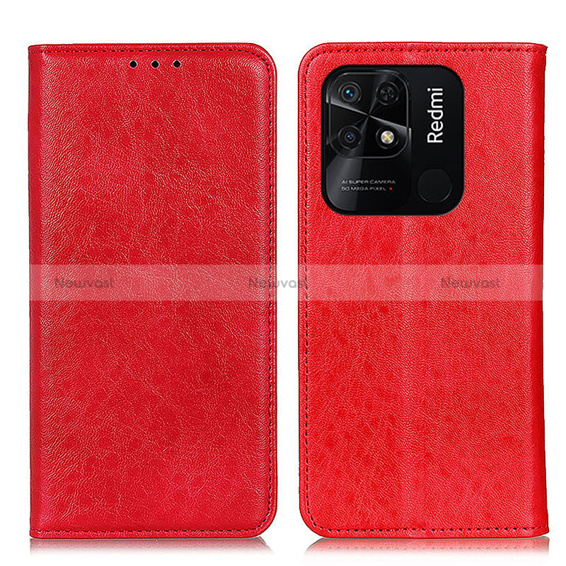 Leather Case Stands Flip Cover Holder K01Z for Xiaomi Redmi 10 Power