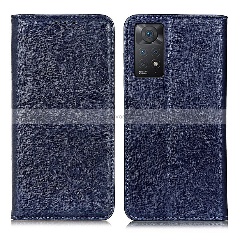 Leather Case Stands Flip Cover Holder K01Z for Xiaomi Redmi Note 11 Pro 4G
