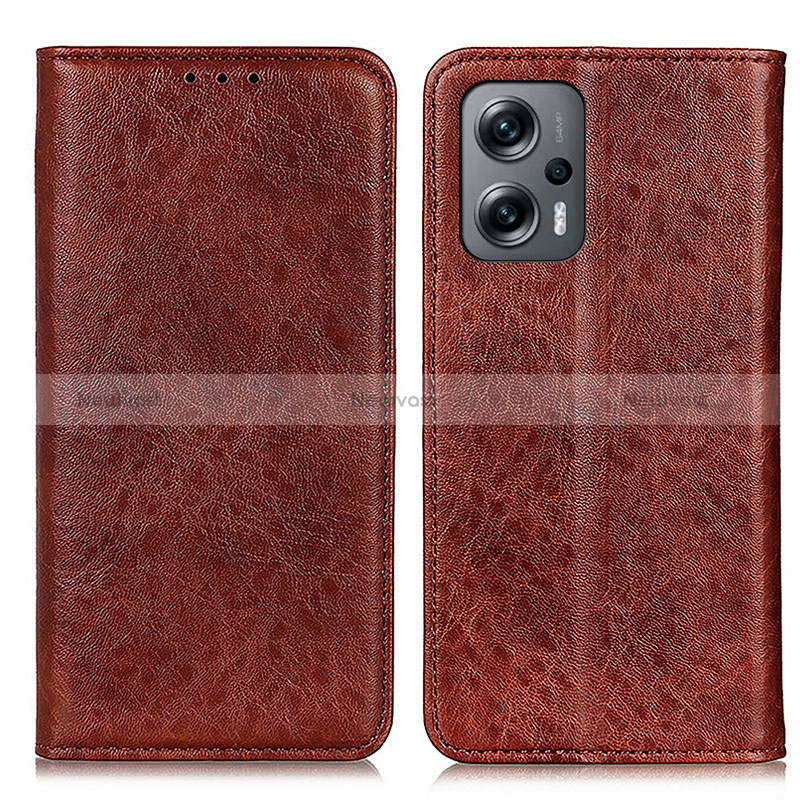 Leather Case Stands Flip Cover Holder K01Z for Xiaomi Redmi Note 11T Pro 5G