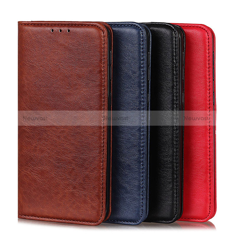 Leather Case Stands Flip Cover Holder K01Z for Xiaomi Redmi Note 9T 5G