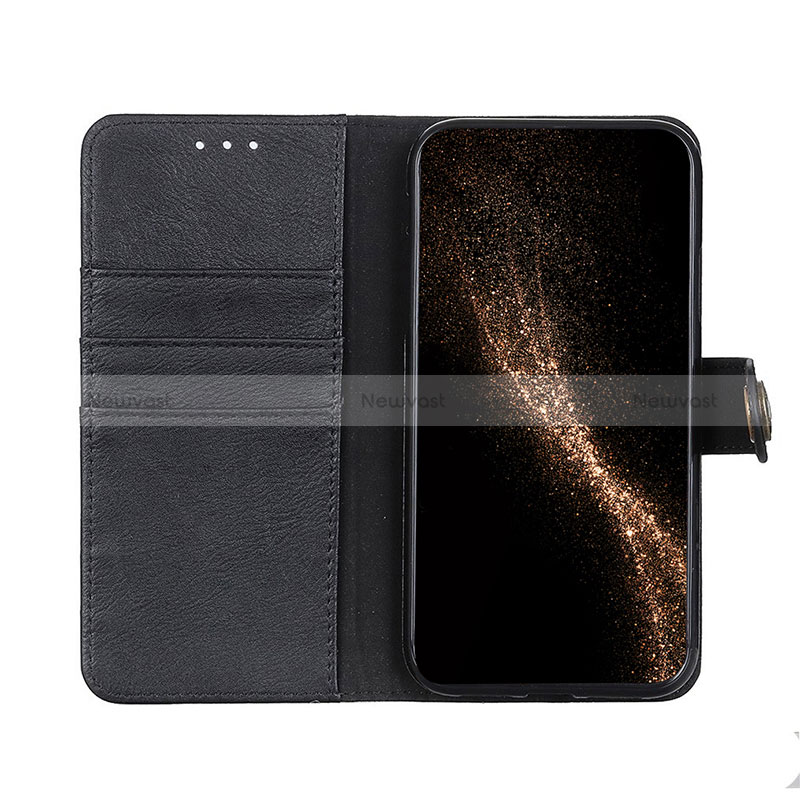 Leather Case Stands Flip Cover Holder K02Z for Huawei Honor 90 Lite 5G