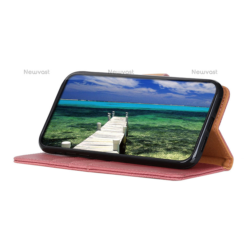 Leather Case Stands Flip Cover Holder K02Z for OnePlus Nord N200 5G