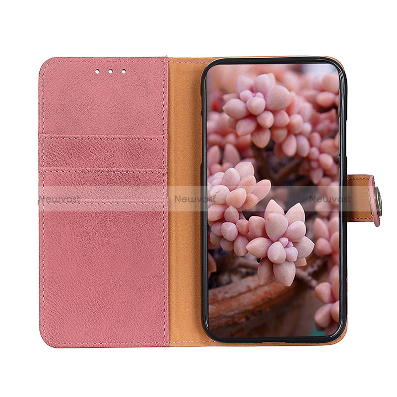 Leather Case Stands Flip Cover Holder K02Z for Oppo A53s 5G
