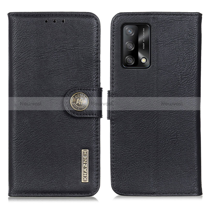 Leather Case Stands Flip Cover Holder K02Z for Oppo A95 4G