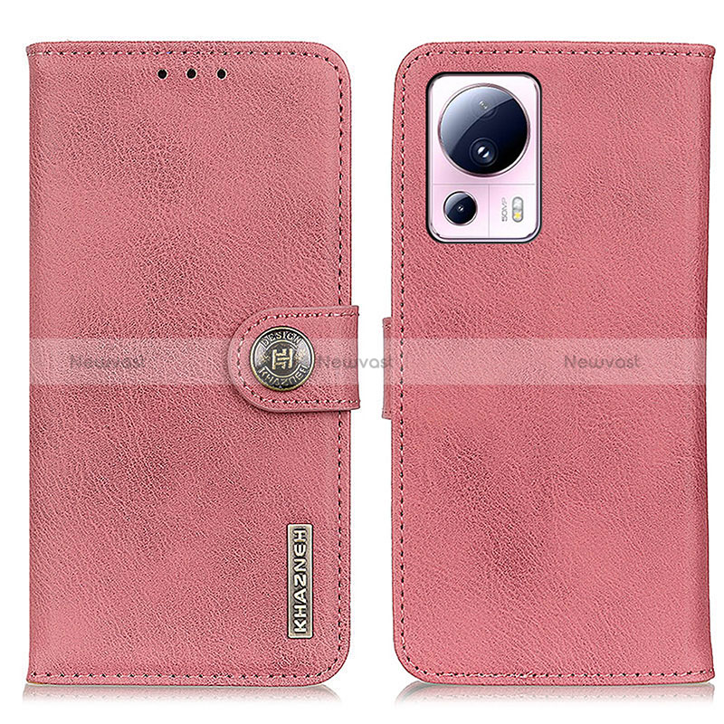 Leather Case Stands Flip Cover Holder K02Z for Xiaomi Mi 13 Lite 5G