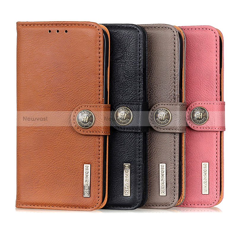 Leather Case Stands Flip Cover Holder K02Z for Xiaomi Poco F4 5G